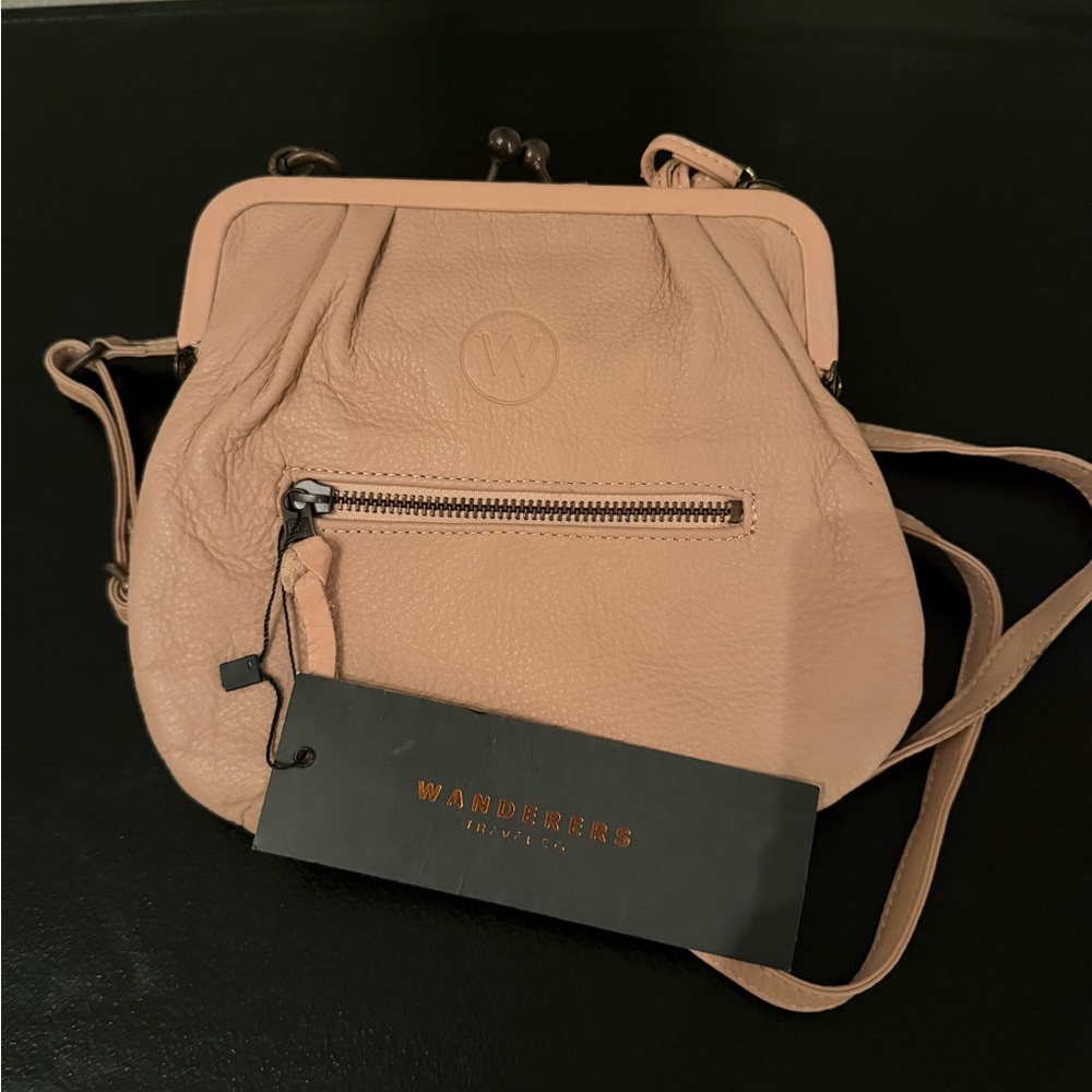 Wanderers Leather Co Women's Blush Crossbody Bag
